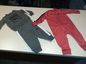 red puma jumpsuit