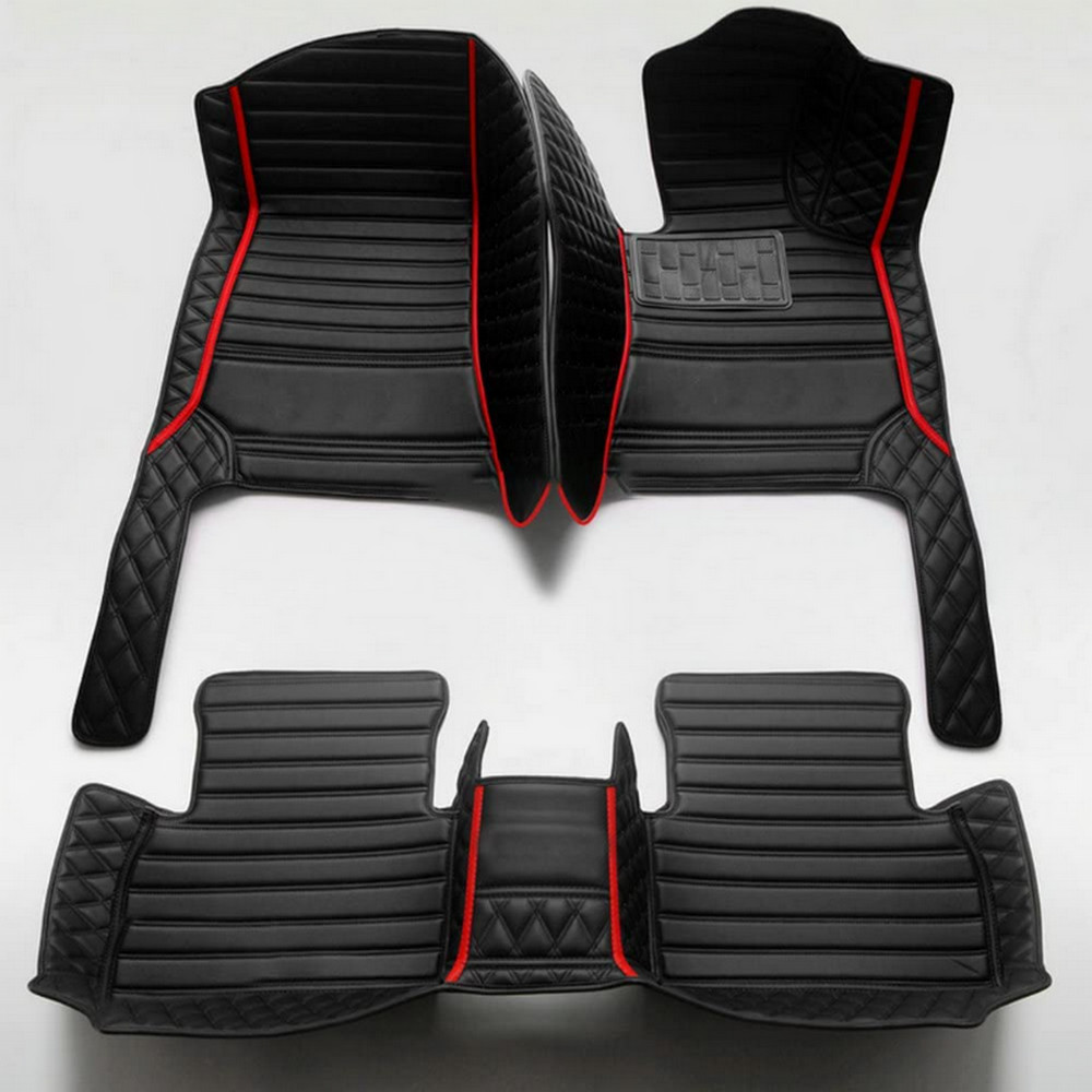 Alfombrillas de coche de lujo impermeables para Audi A6, A6 Allroad, A7, A8-1995-2025