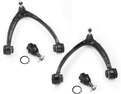 4x Front Upper Control Arm Lower Ball Joint Kit For Cadillac Escalade Chevrolet