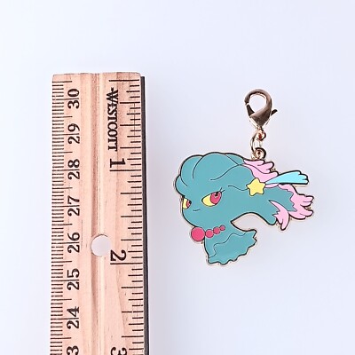 Misdreavus Pokemon Love Its'Demo Gold Metal Keychain Nintendo From