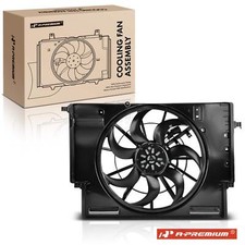 A-Premium Radiator Cooling Fan Assy w/ Brushless Motor 2Pin for Volvo XC40 19-21