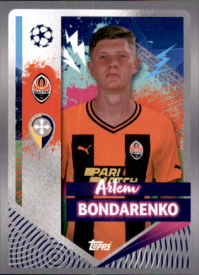 Champions League 22/23 Sticker 433 Artem Bondarenko - Shakhtar Donetsk