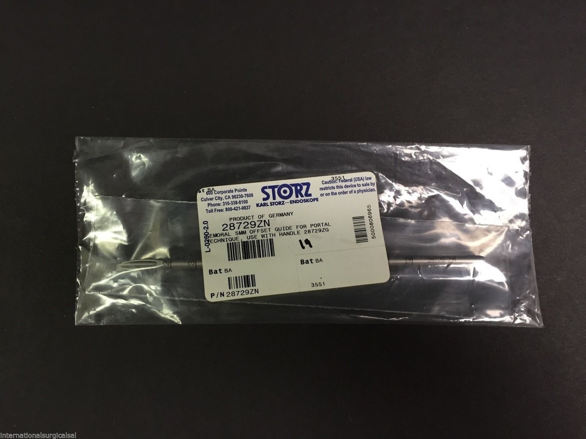 ドクタースタイル Karl Storz 28729ZN Femoral 5mm Offset Guide Use With Handle