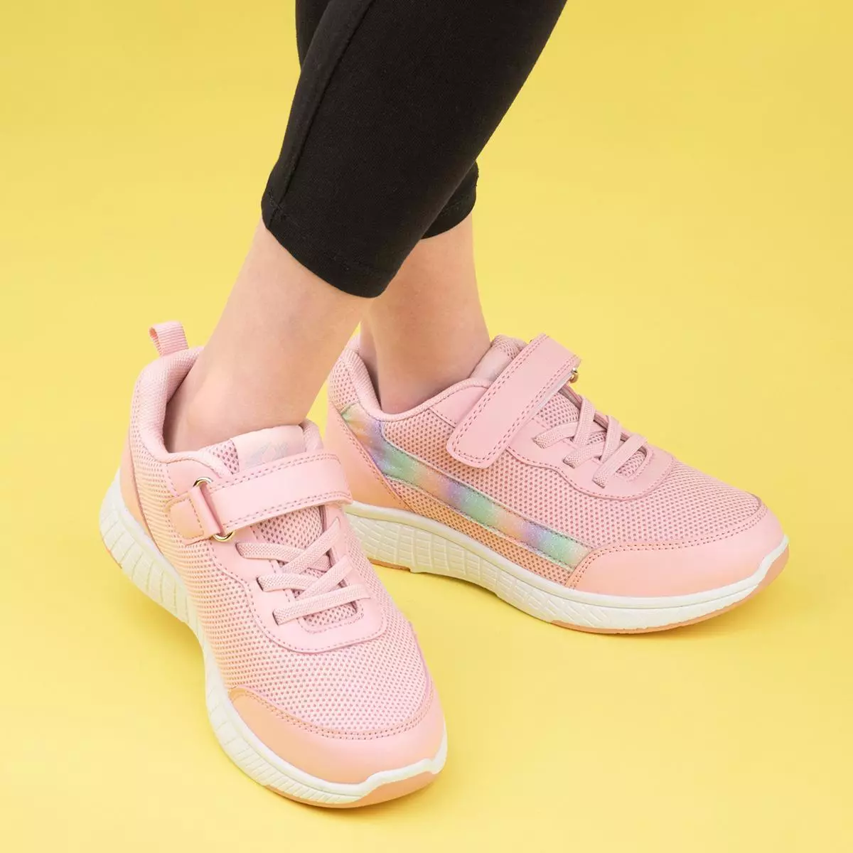 Girls mesh trainers sale
