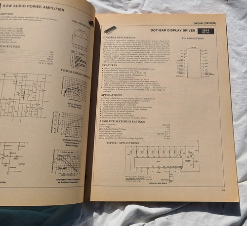Radio Shack Archer Semiconductor Reference Guide Book 1987 Edition 276-4010 - Picture 4 of 7