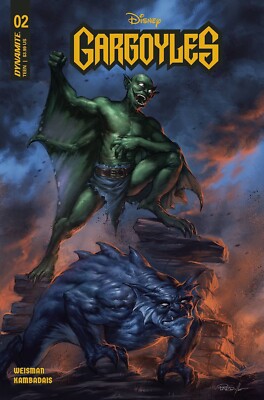 Gargoyles  #2 Variant Lucio Parrillo Cover Disney Dynamite!