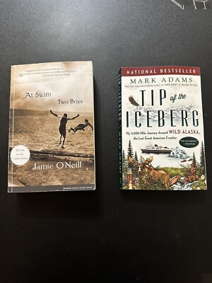 Bundle: At Swim, Two Boys by Jamie. O'Neill & Tip of the Iceberg by Adams, Mark