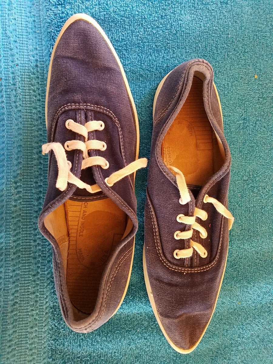 Vintage/Retro Girls/Women Denim Shoes Size Sears Roebuck Made