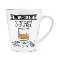 Happy Muttertag Whiskey Kenner 341Ml Latte Becher Mutter Drunk Liebhaber Lustig
