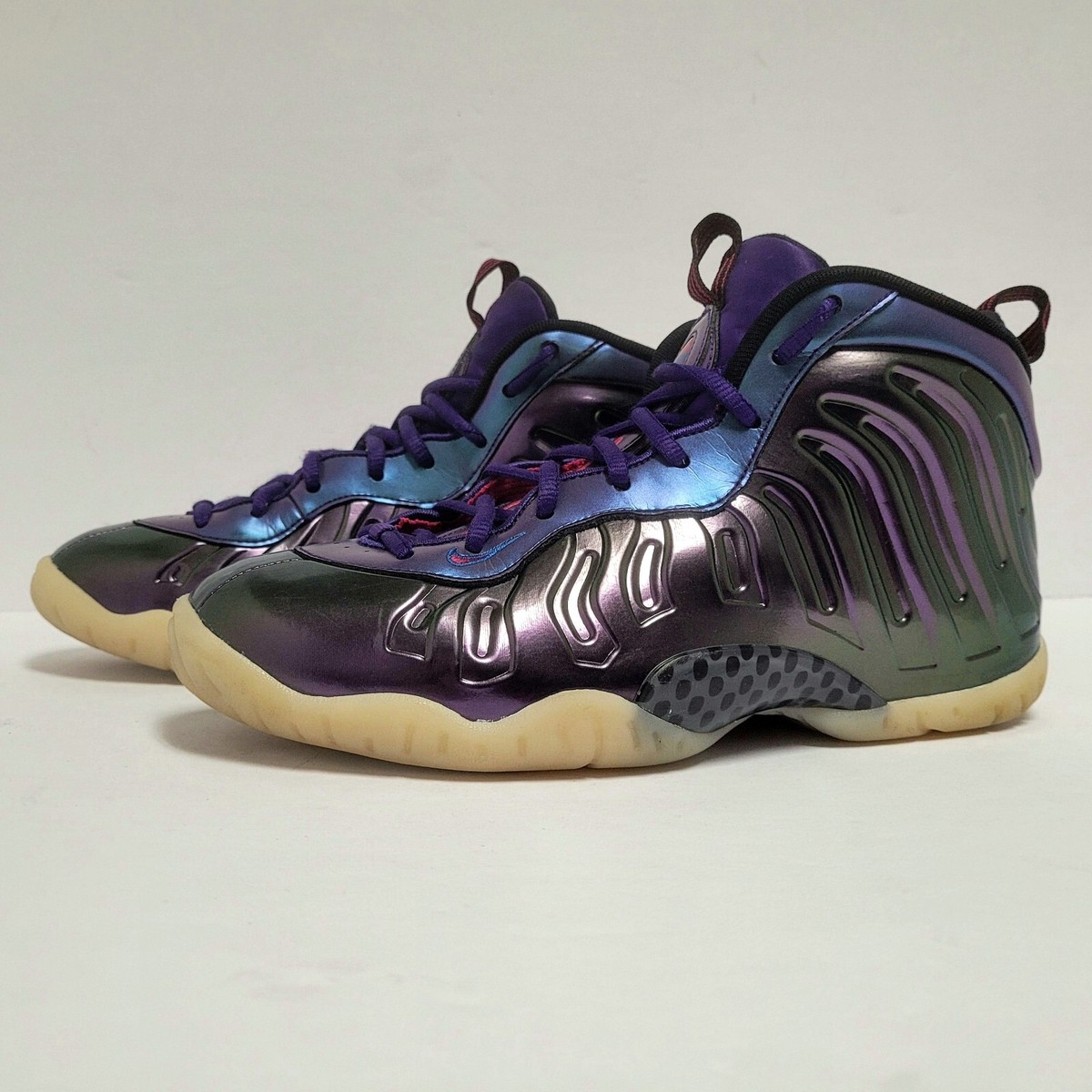 purple and gold foamposites