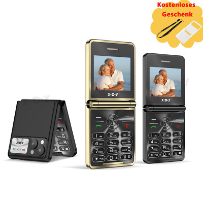 2025 Neu Klapp Handy Dual SIM  2,4'' Smartphone Ohne Vertrag Loud Speaker Seniors