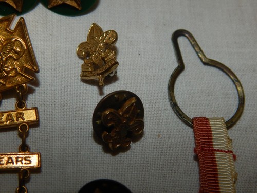 Set 12 Vintage 60er Jahre Pfadfinder Pinback Pins & Hutabzeichen/Pins - Bild 5 von 7