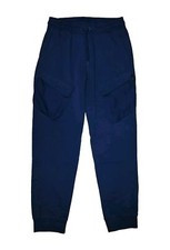 Boys Size XXL 18 Navy Blue Cargo Style Slip On Joggers NWOT