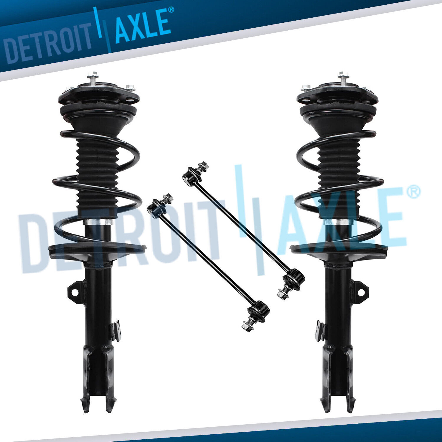 1.8L FWD Front Quick Ready Spring Struts Sway Bar Link for Toyota Corolla Matrix