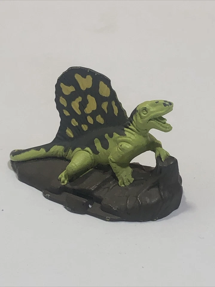 Jurassic Park Dimetrodon Die-Cast Metal Mini  Figure Figurine 1993 - Изображение 2 из 3