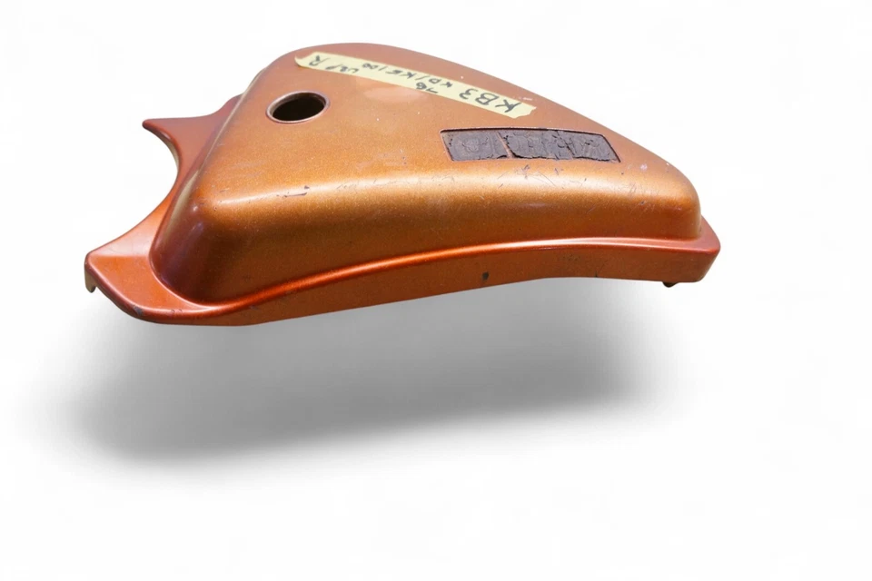 Kawasaki KE100 1976 Enduro Ke 100 naranja panel de cubierta lateral derecho KB3 *AH15 Foto 4 de 4