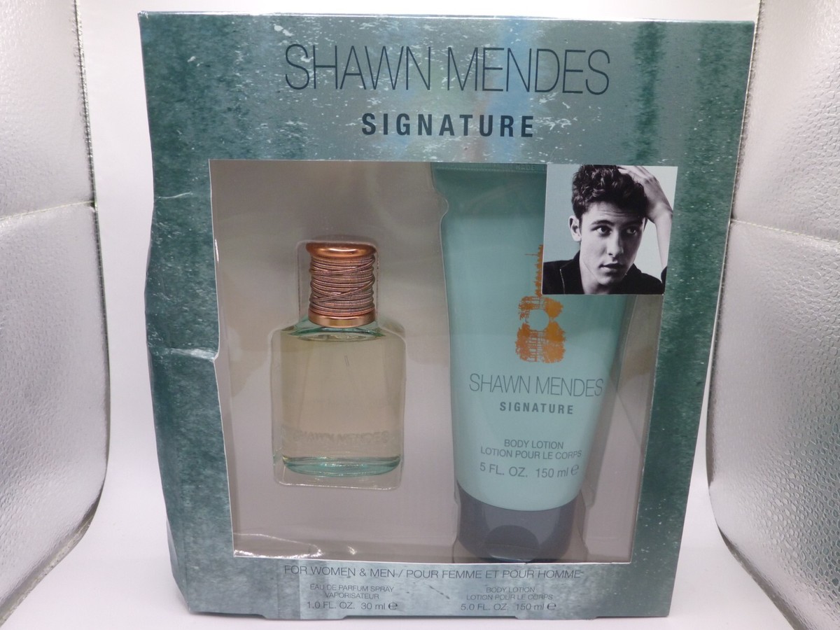 Shawn Mendes SIGNATURE Gift Set, 30ml EDP Spray 150ml Lotion Contents  New