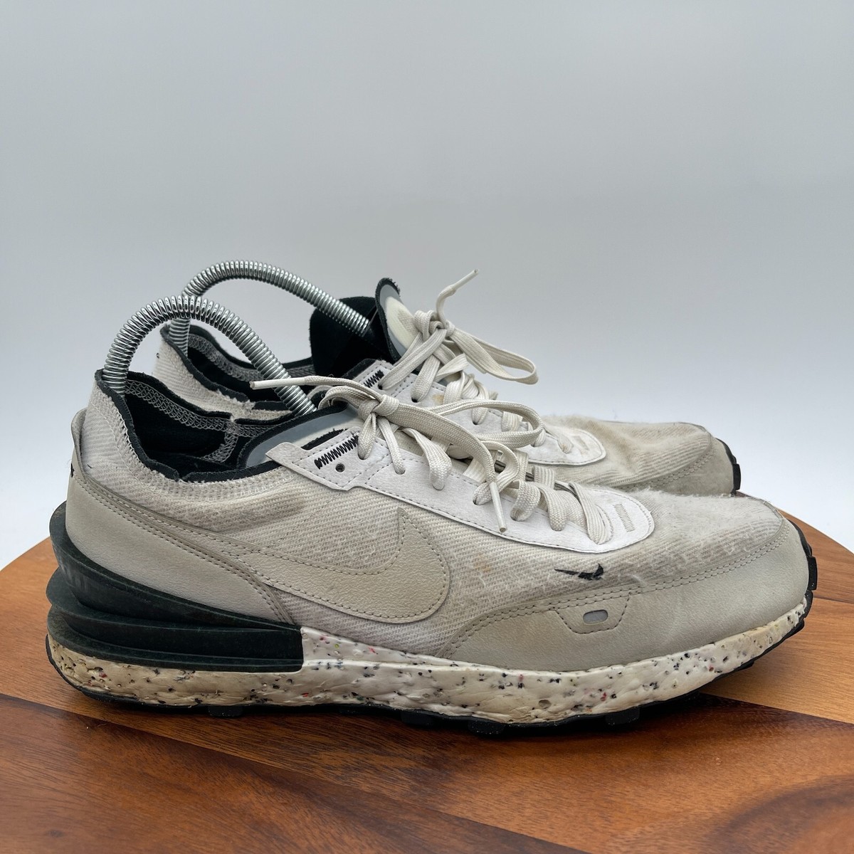 Size 12 - Nike Waffle One Crater White Light Bone for sale  display picture 3