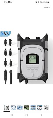 Gicle Electric Air Pump 