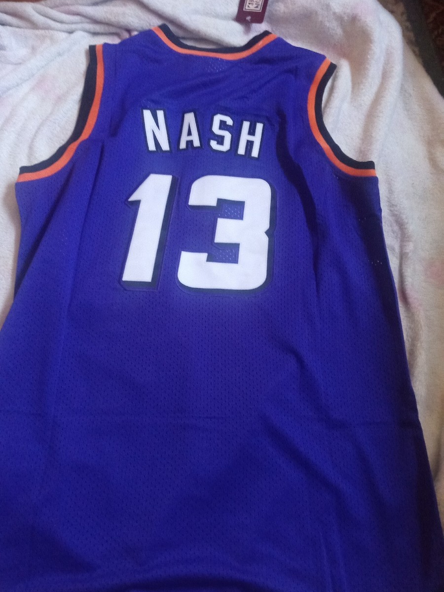 Large Steve Nash Phoenix Suns #13 (Purple) NBA Jersey Brand