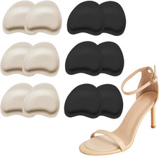 6 Pairs Metatarsal Pads Ball of Foot Cushions, Shoe Inserts for Women, Non-Sl...