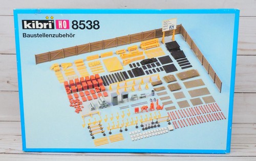 Kibri 8538, Kit Modelo Accesorios Sitio Construcción, Escala 1/87 HO Sellado | Zustand: New