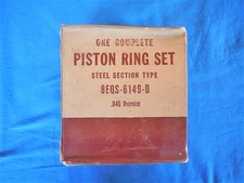 Piston Ring Set For 1949 - 1951 Lincoln And Flathead Ford Truck For 3 12 Piston Ring Set For 1949 - 1951 Lincoln And Flathead Ford Truck For 3 12