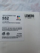 Lemero Replacement 552 (4) Ink Bottles