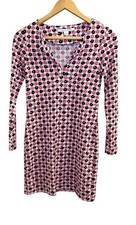 Diane von Furstenberg Reina Check Dot Pink Lo...