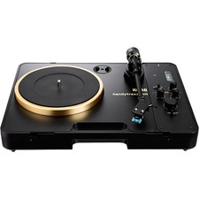KORG handytraxx 1bit High-Resolution Portable Record Player w/NuTube Black/Gold