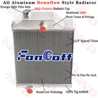 3 Row Aluminum Radiator For John Deere 4320 Tractor AR48735 AR48737