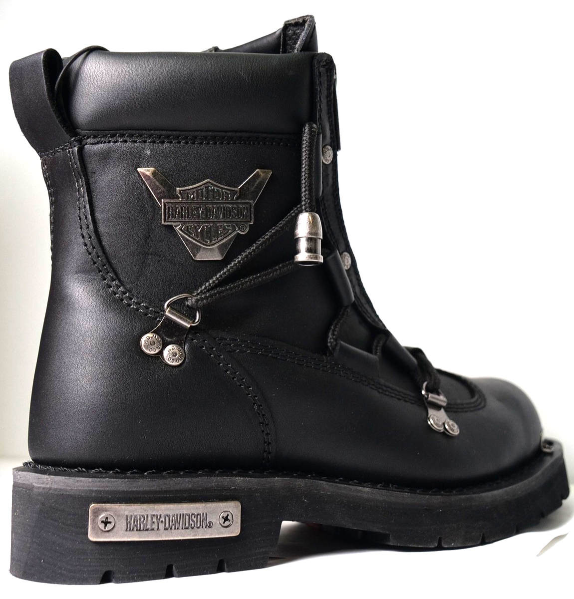 Harley-Davidson Men's Brake Light Black Motorcycle Boots D91680