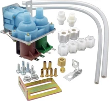 Supplying Demand 2182106 W10853654 Refrigerator Dual Coil Water Inlet Blue 