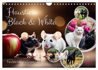 "Calendar 2027 · US Version · Haustiere - Black And White (Wall Calendar 2027 12\""