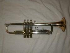 F.E. OLDS  SON SPECIAL TRI-COLOR Bb TRUMPET - c.1964 VINTAGE FULLERTON, CA