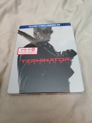 Terminator Genisys (Blu-ray, DVD 2015) Steelbook NEW SEALED Target