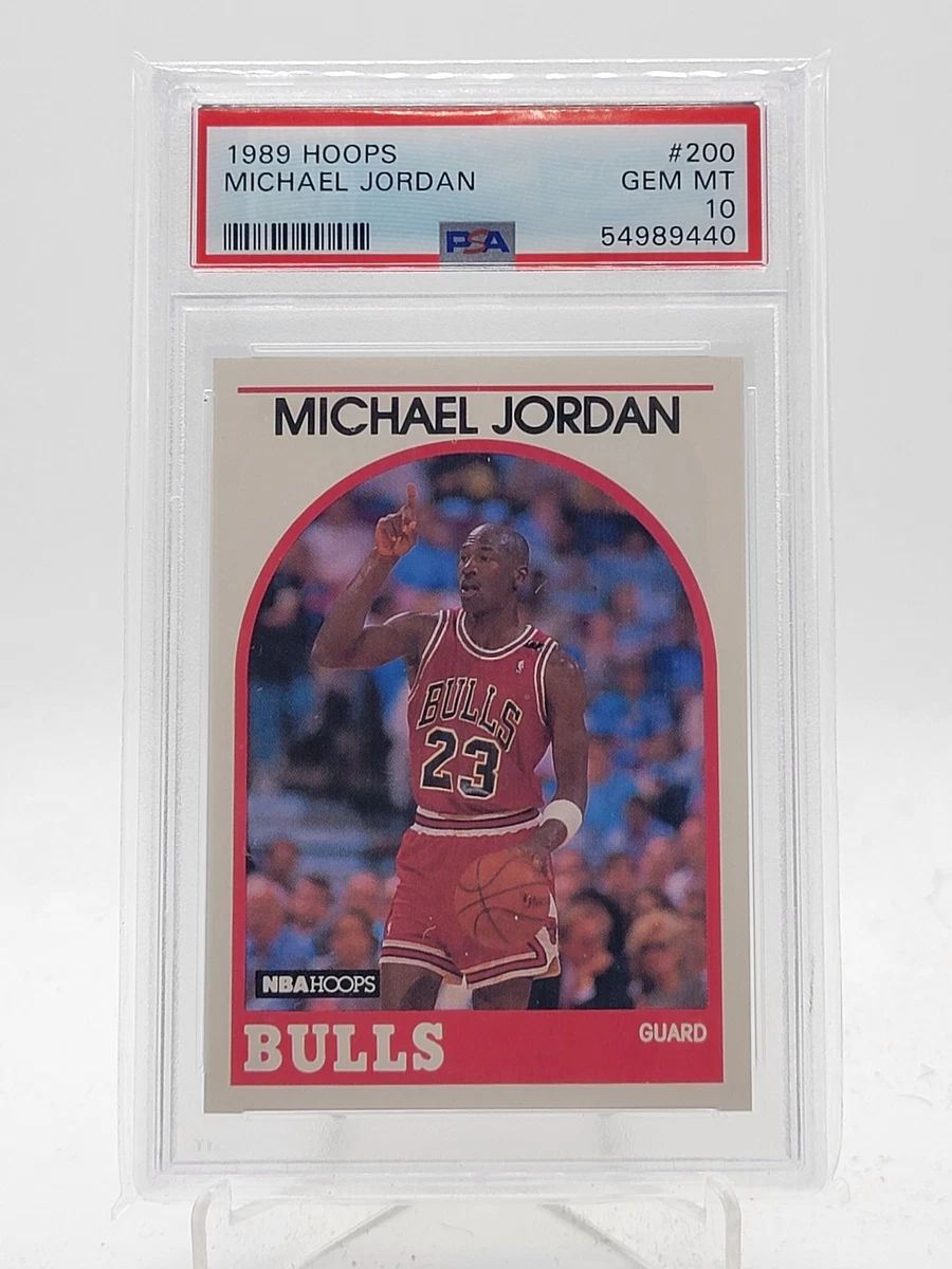 Michael Jordan Basketball Grade 10 1989-90 Season Sports Trading