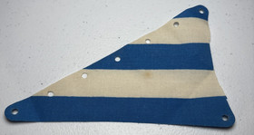 Lego Triangle Sail 6274 Caribbean Clipper Blue & White Stripes Pirates