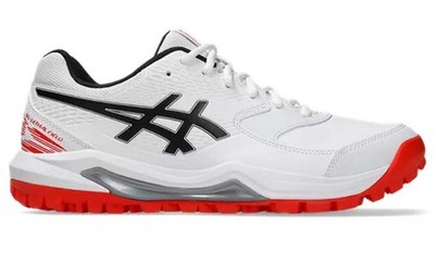 Asics Gel Lethal Field 2 Cricket Shoe White/Black New 2026