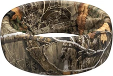 RealTree Camo Silicone Ring-Breathable Rubber Wedding Rings for Men, Lifetime...