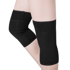 Men Women Cashmere Knee Braces Supports Leg Warmer Winter Warm Thermal Wool C