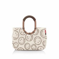 Reisenthel Loopshopper M Einkaufstasche Shopper Tasche Smiley Teddy Chocolate