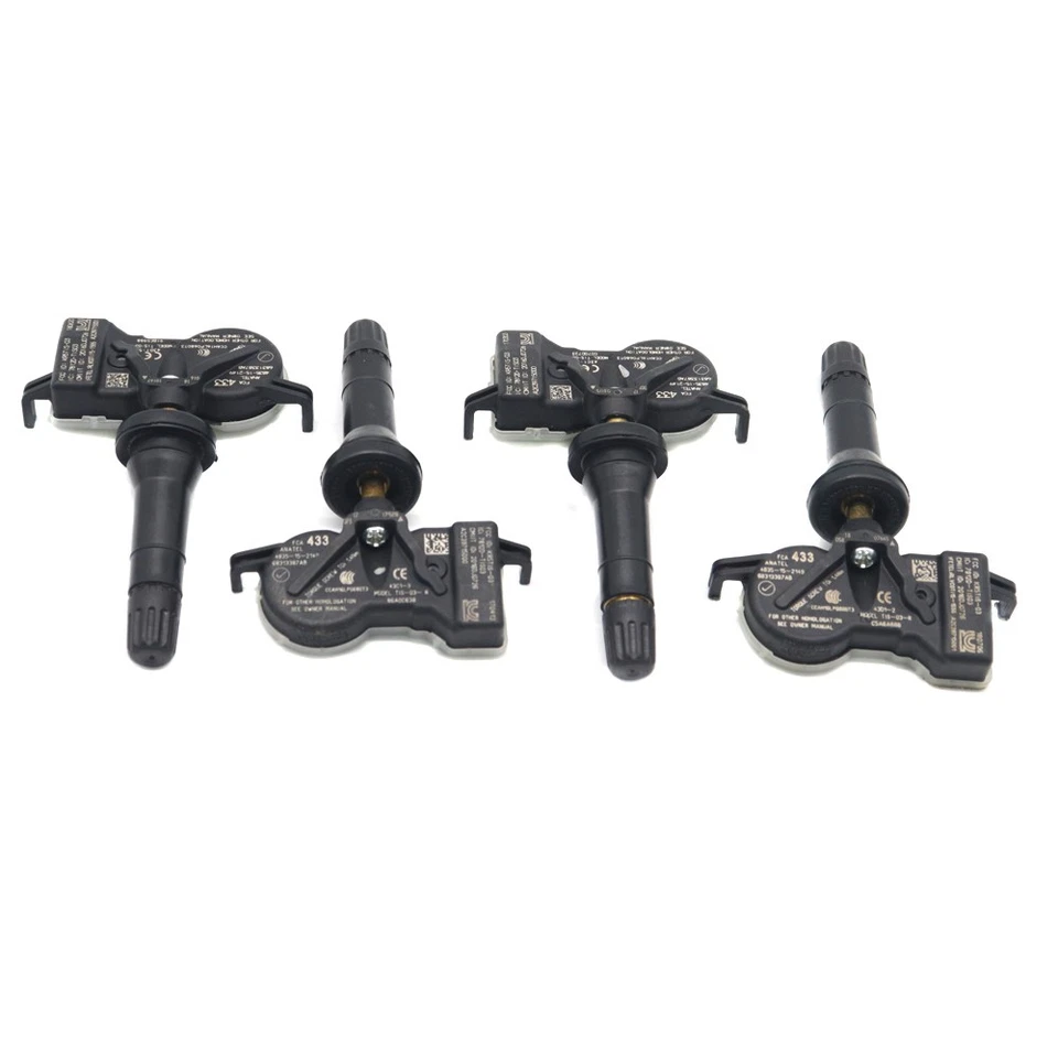 4PCS 68313387AB TPMS TIRE PRESSURE SENSOR For Jeep Renegade Dodge Dart Chrysler - Image 2 of 4