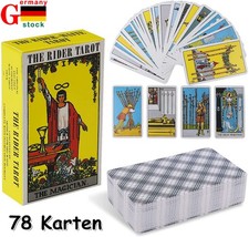 78 Tarot Karten Klassisch Motive Deck Wahrsager übersinnlich Orakel Kartenlesen