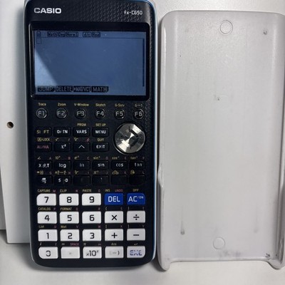 Casio fx-CG50 Color Graphing Calculator w/3D Graph & Python  Works 