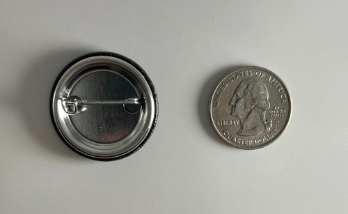 Waylon Jennings Official 1.25" Button J003B125 Badge Pin - Picture 2 of 2