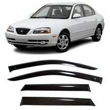 Tape-on Window Visors Rain Guards Fit Hyundai Elantra Sd 2000-06 Wind Deflectors Tape-on Window Visors Rain Guards Fit Hyundai Elantra Sd 2000-06 Wind Deflectors