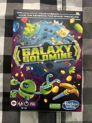 Galaxy Goldmine Board Game Hasbro Sealed New Asteroid Treasure Space Game