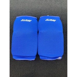 All Star Sports Knee Pad Extra Long Blue Large Wrestling Volleyball