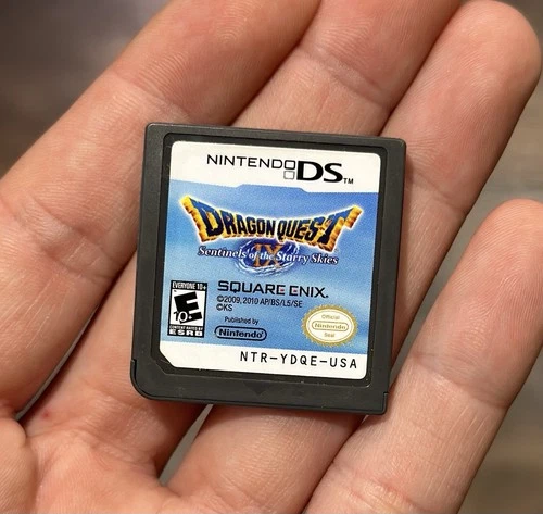 Dragon Quest IX: Sentinels of the Starry Skies Nintendo DS Authentic Saves Clean